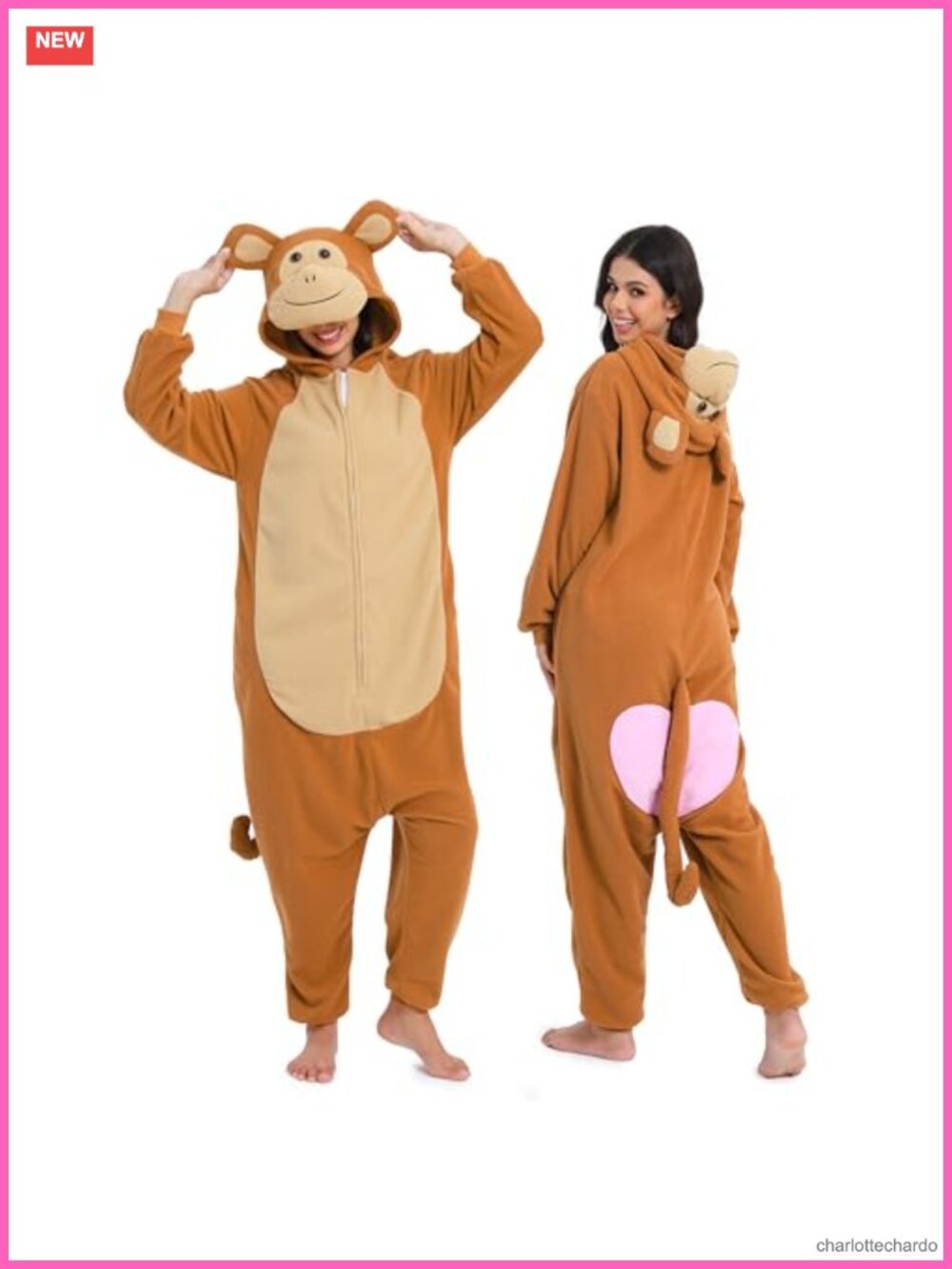 Fleece Adult Onesie Halloween Cosplay Pajamas Hooded One-Piece
